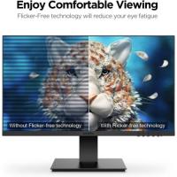 KOORUI 23.8" 24N1 IPS 75Hz Monitör Siyah 5ms 1920x1080, 75Hz, VGA, HDMI, Vesa